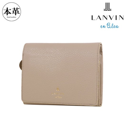 ランバンオンブルー 二つ折り財布 メラニー レディース 483246 LANVIN 