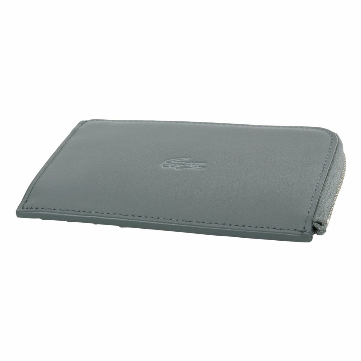 ラコステ カードケース L字ファスナー 小銭入れ コインケース