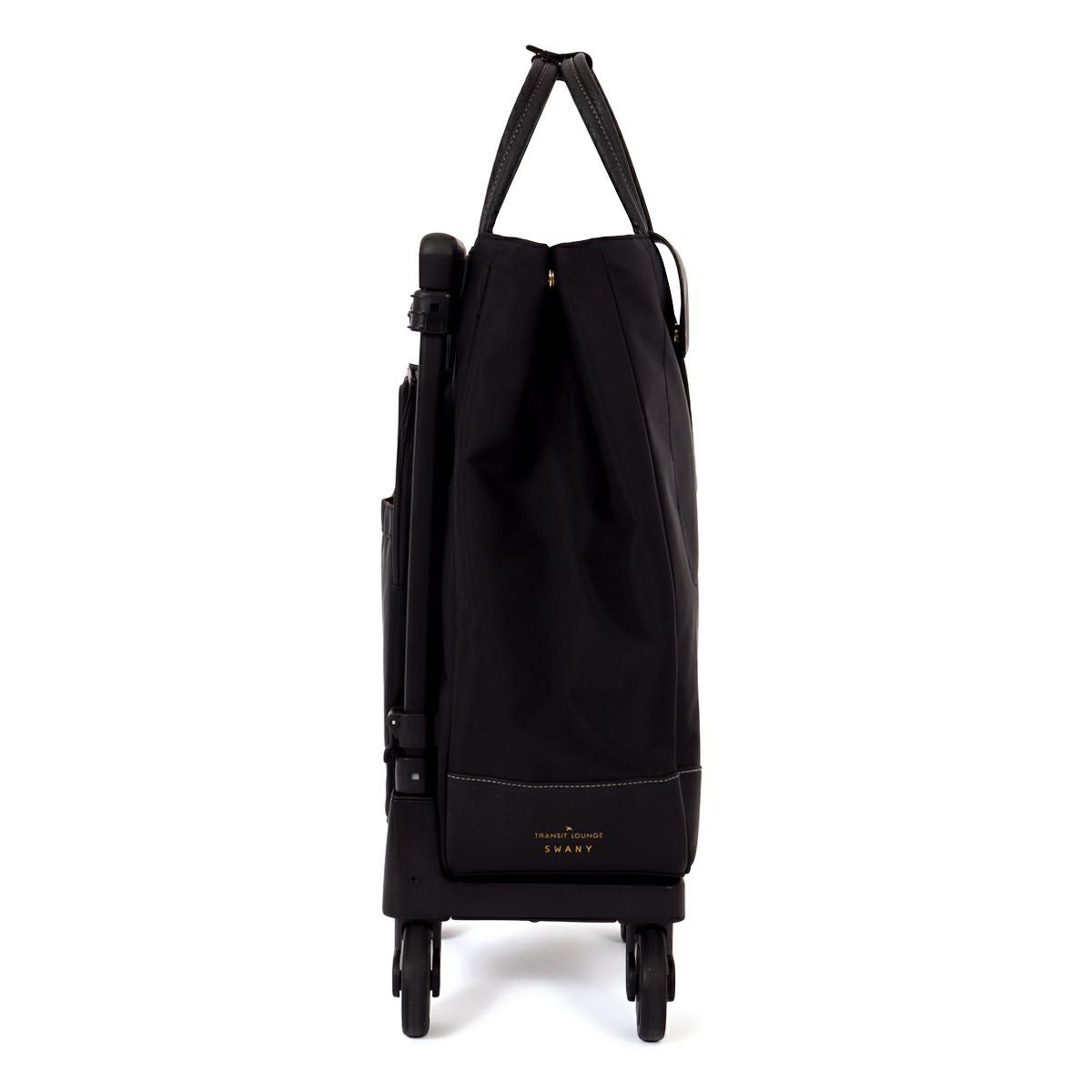 SWANY トランジットラウンジ 布製キャリー 21L 2.4㎏ 黒 軽量 静音