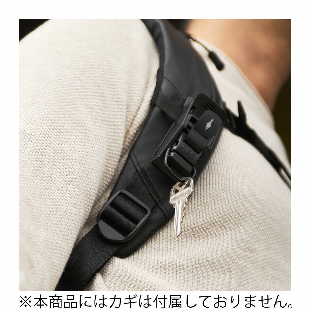 アルパカ HUB KEYCHAIN ハイパロン キーチャーム キーフック メンズ