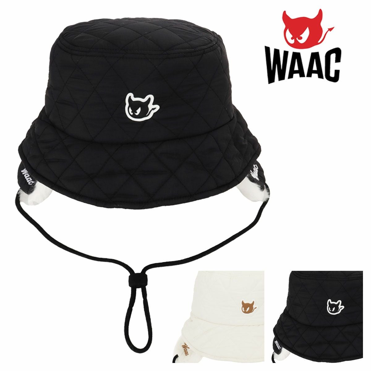 ワック バケットハット メンズ レディース 072254833 WAAC 2WAY ゴルフ ワック バケットハット メンズ レディース 072254833 WAAC 2WAY ゴルフ