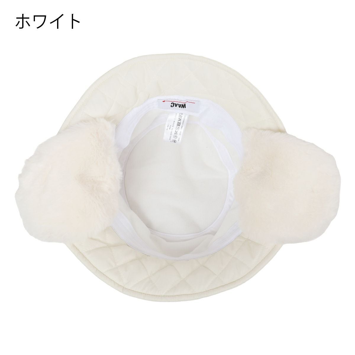 ワック バケットハット メンズ レディース 072254833 WAAC 2WAY ゴルフ
