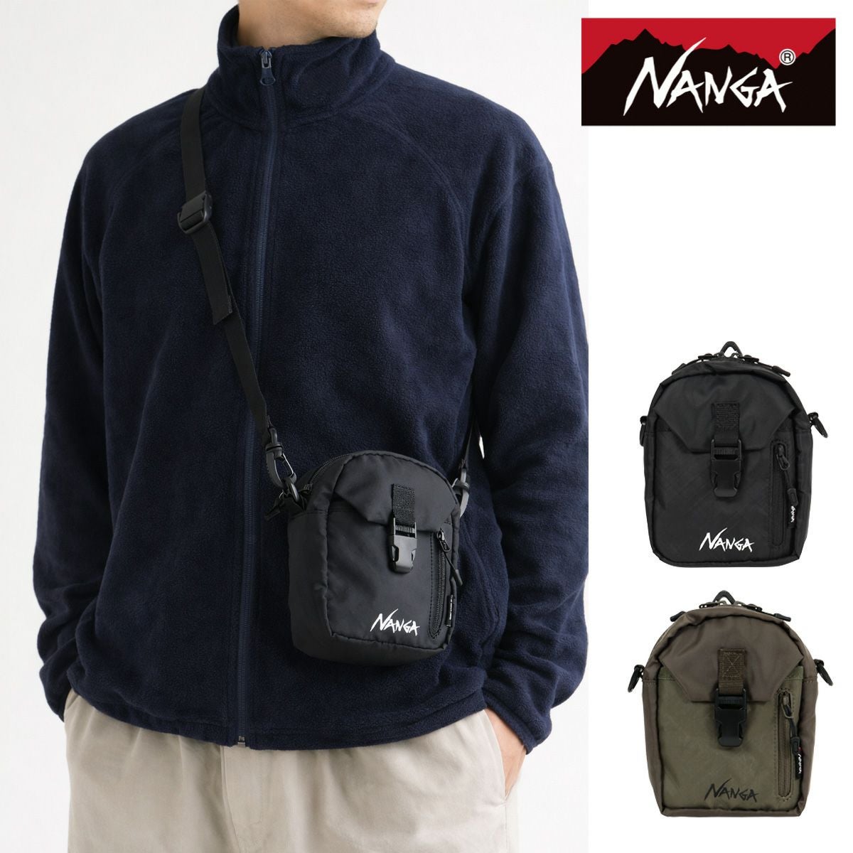 ナンガ ショルダーバッグ メンズ レディース NANGA 斜めがけ