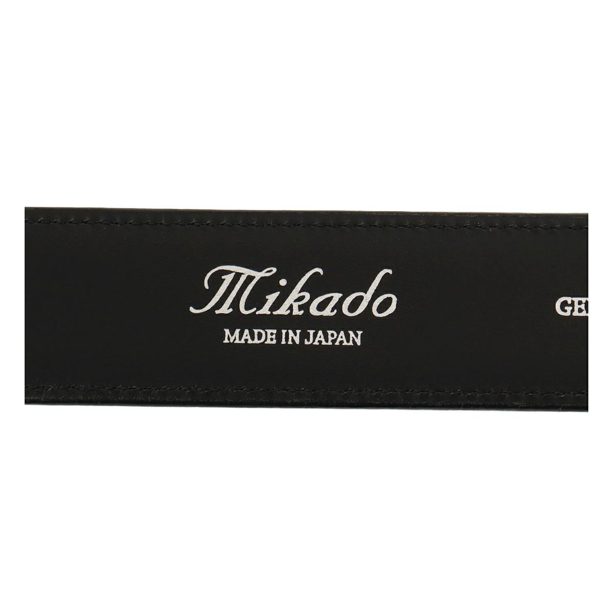 ミカド Mikado ベルト 馬革 本革 日本製 メンズ ピンタイプ mkb-00311