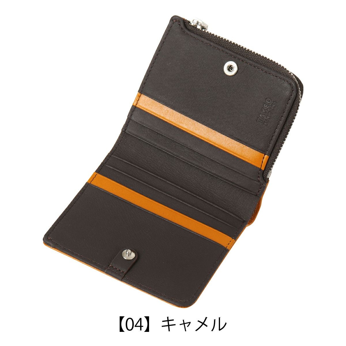 タケオキクチ 財布 二つ折り 二つ折り財布 ミニ財布 コンパクト財布