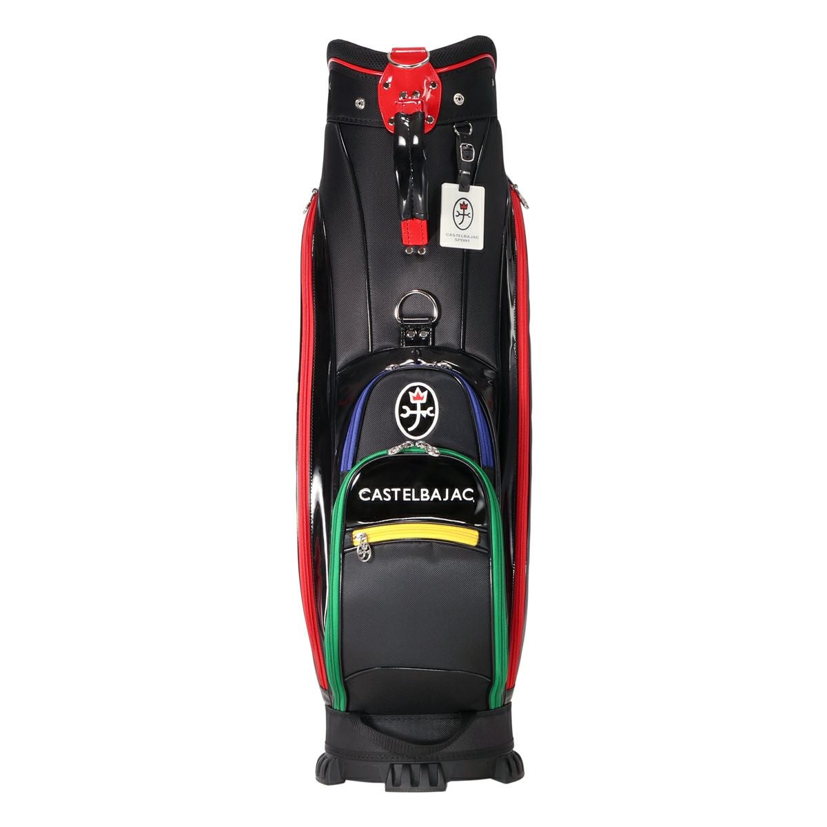 カステルバジャック ゴルフ キャディバッグ カート型 5分割 9型 47インチ カステルバジャック スポーツ キャディバッグ 9型 カート型 メンズ