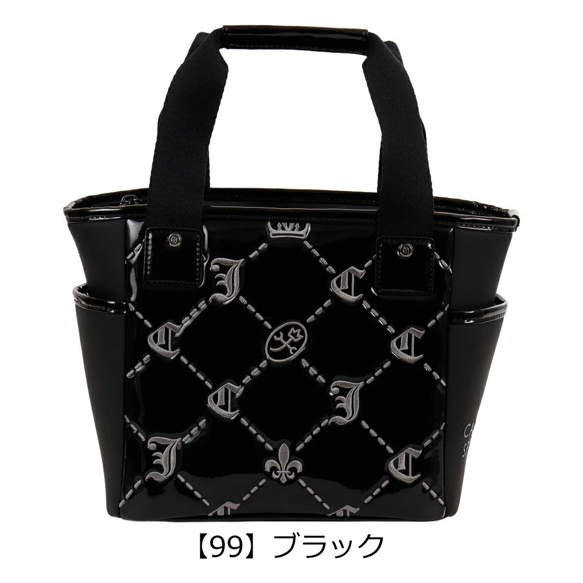 【美品✨】カステルバジャック　T挿しBEAR付き　サッチェルラウンドバッグ カステルバジャック カートポーチ ラウンドバッグ 高級 プレミアム