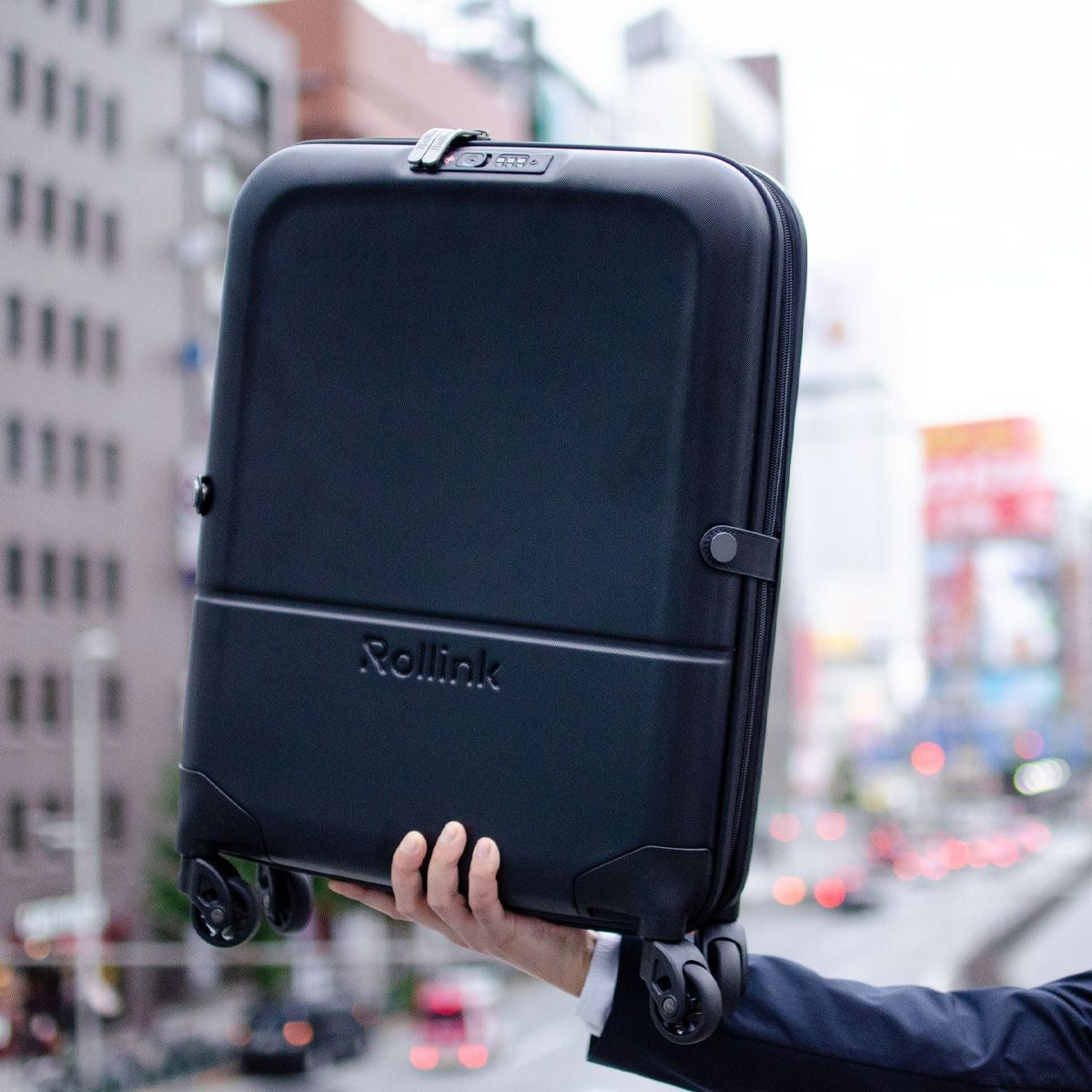 ローリンク スーツケース 40L 55cm 2.8kg 折りたためるスーツケース