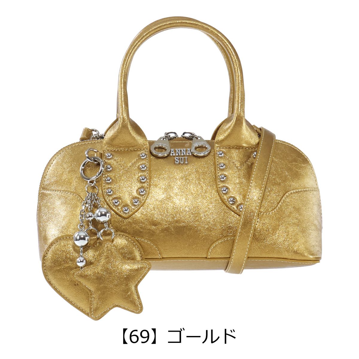 新品　アナスイ　ミニバッグ　チェーン アナスイエヌワイシー ANNA SUI NYC マルチポケットチビバッグ（MULTI