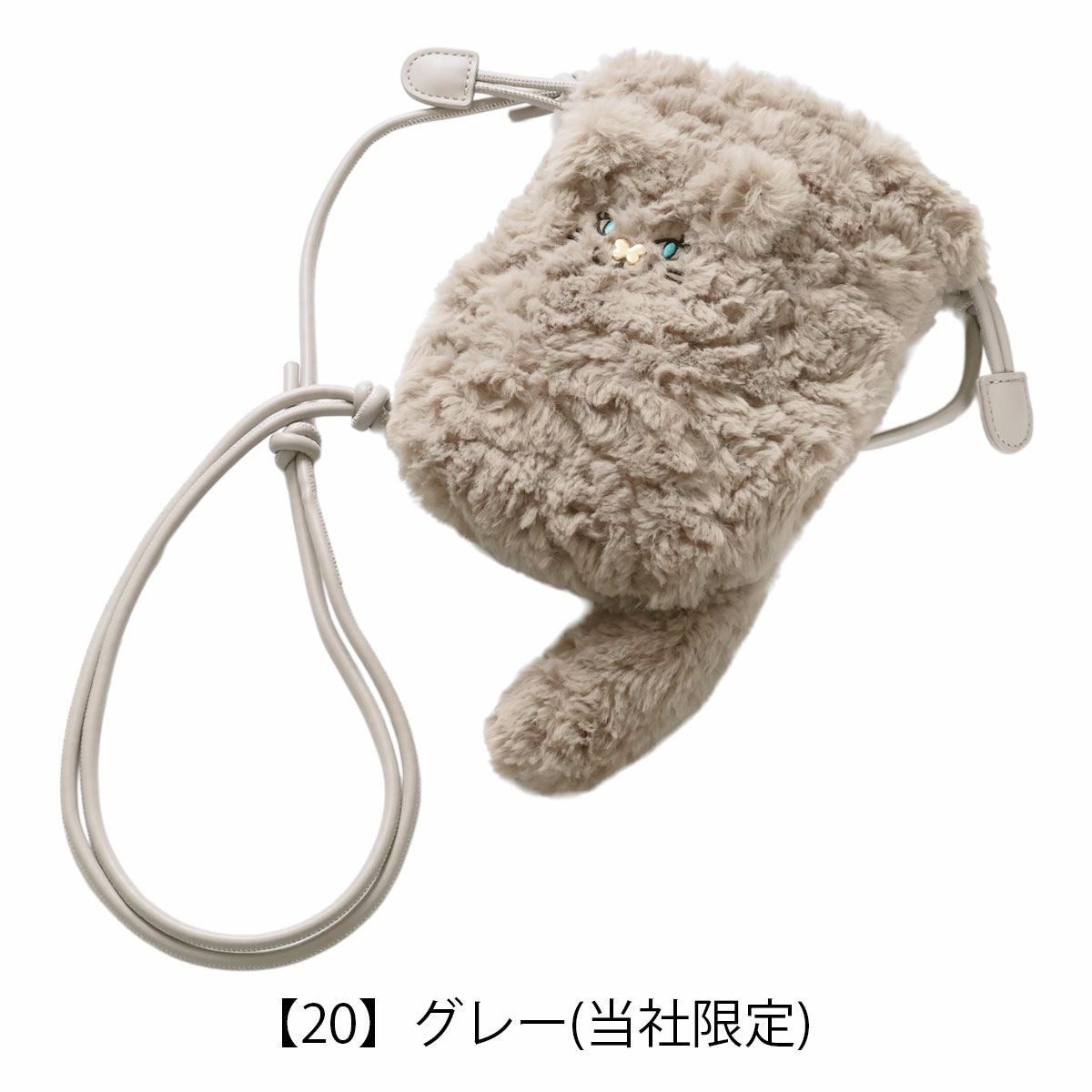 アナスイ ショルダーバッグ ミニショルダー 巾着 猫 ポシェット 当社