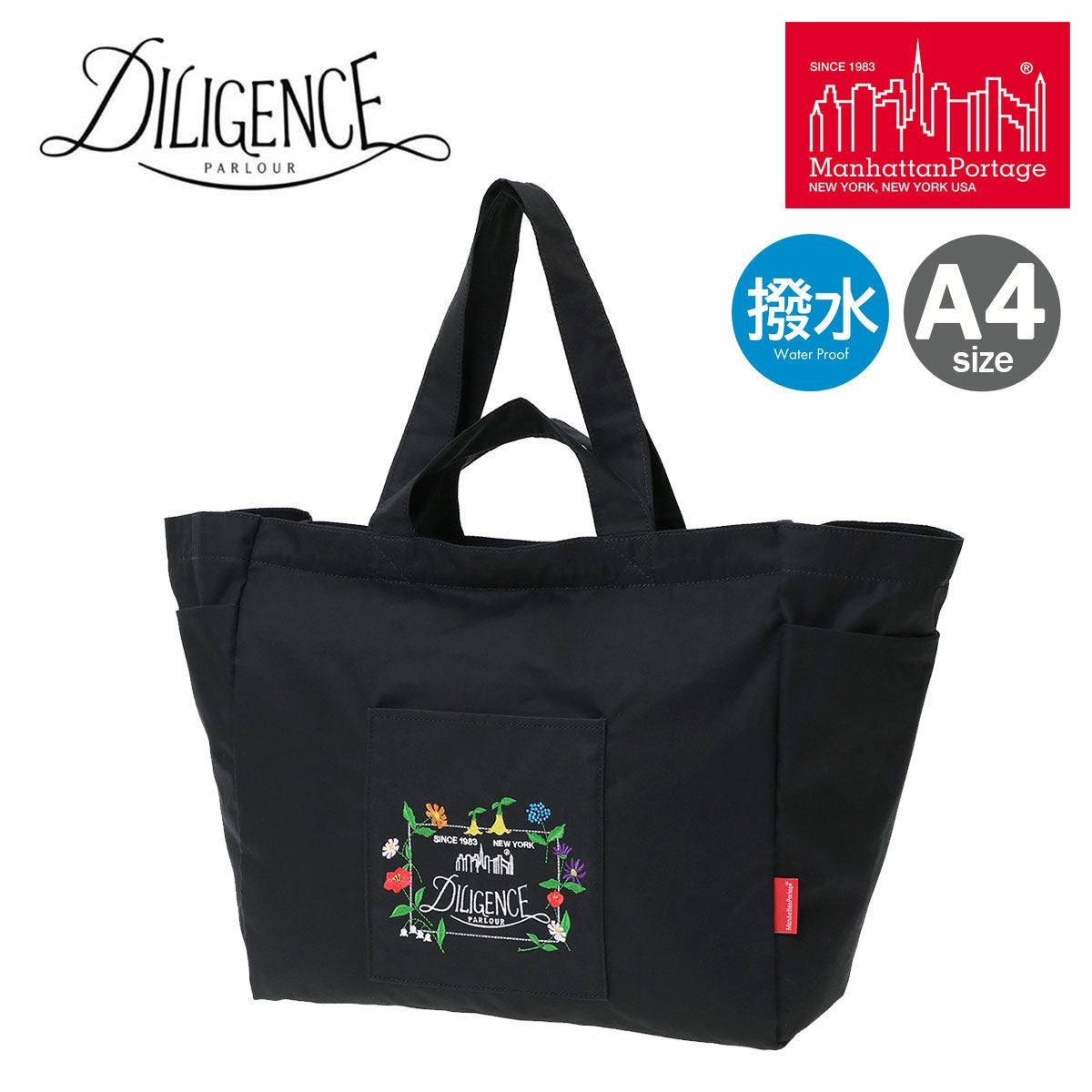 マンハッタンポーテージ トートバッグ A4 DILIGENCE PARLOUR メンズ