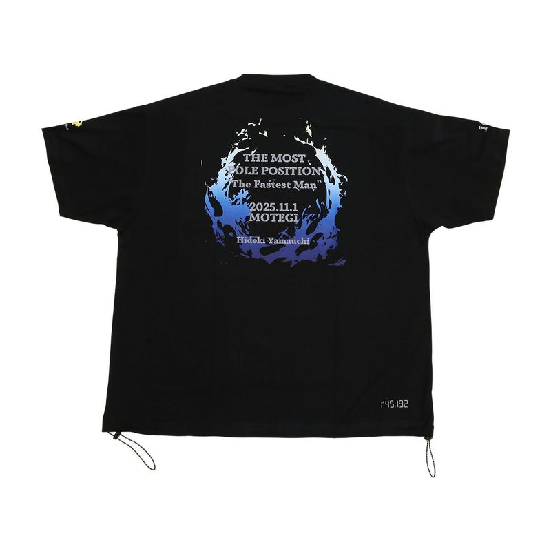 レーシングドライバー 山内英輝 最多ポールポジション16回記念Tシャツ 