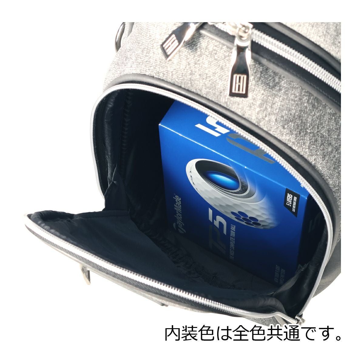 トミーヒルフィガー ゴルフ キャディバッグ カート型 5分割 9型 47