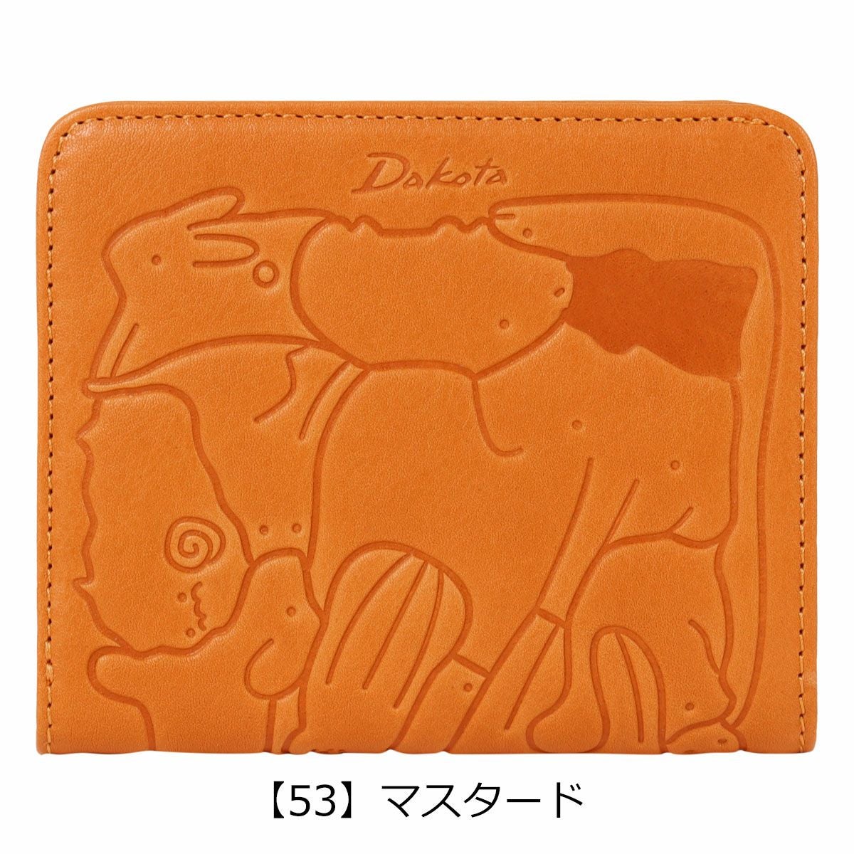 ダコタ 二つ折り財布 レディース 0030203 アニマーレ Dakota 型押し 本