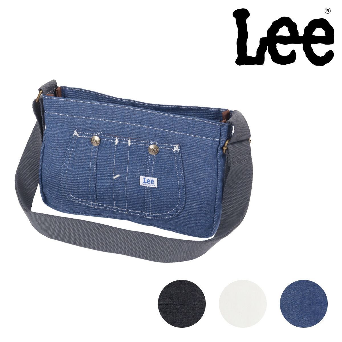 Lee ショルダーバッグ デニム調 メンズ レディース 320-5022 Kate リー