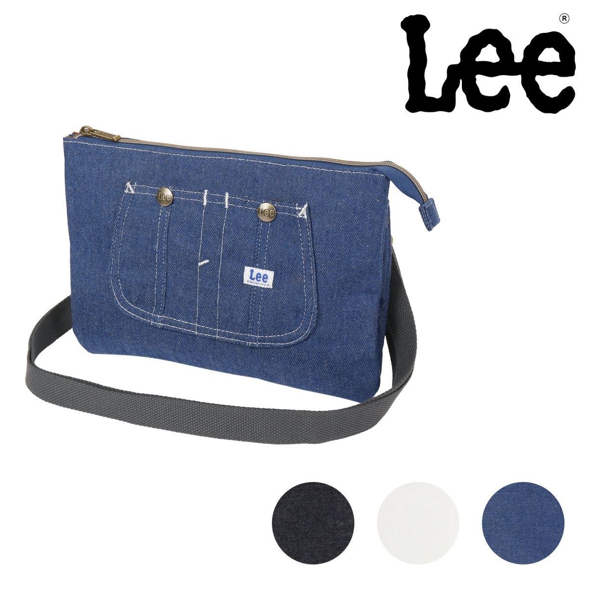 Lee ショルダーバッグ デニム調 メンズ レディース 320-5024 Kate リー