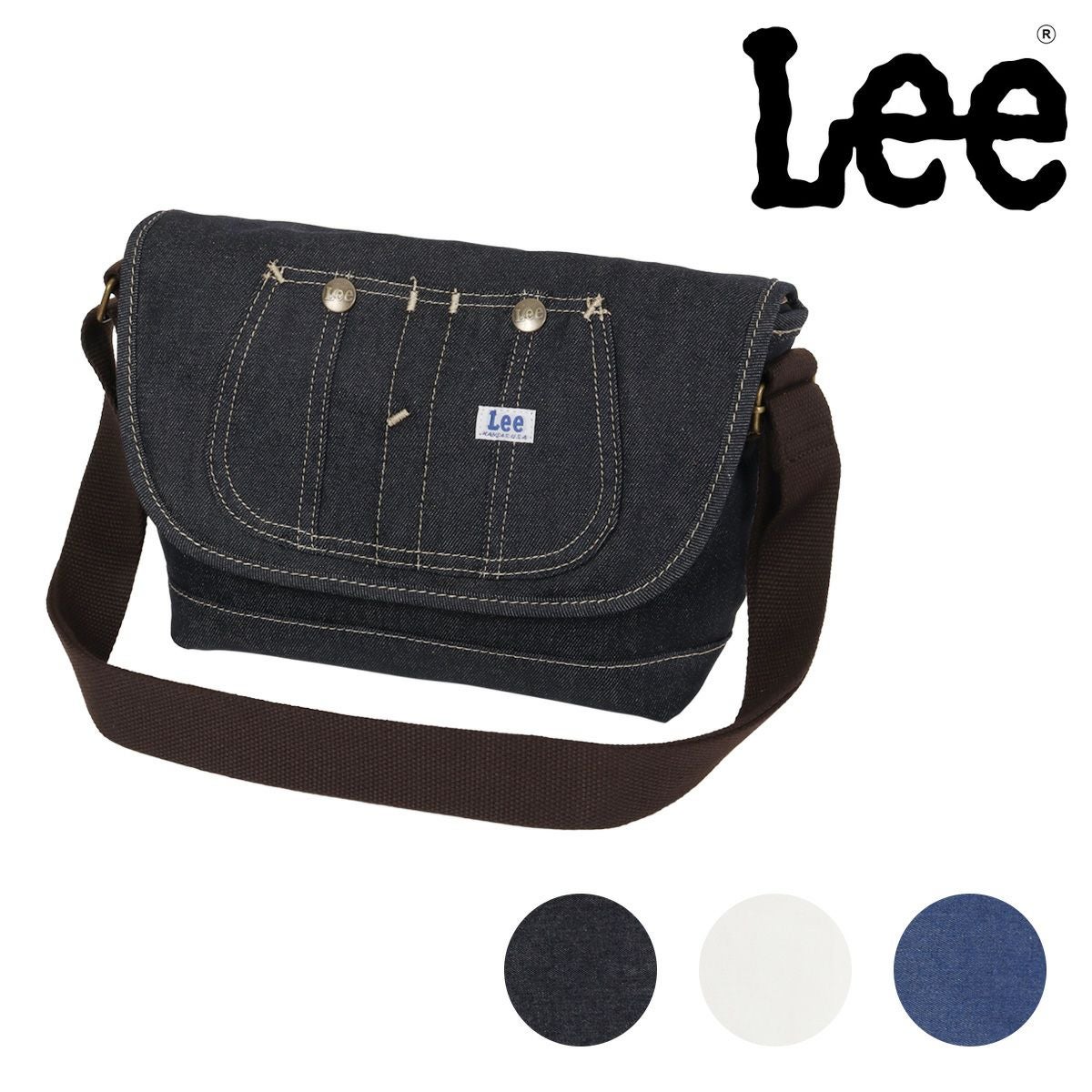 Lee ショルダーバッグ デニム調 メンズ レディース 320-5024 Kate リー