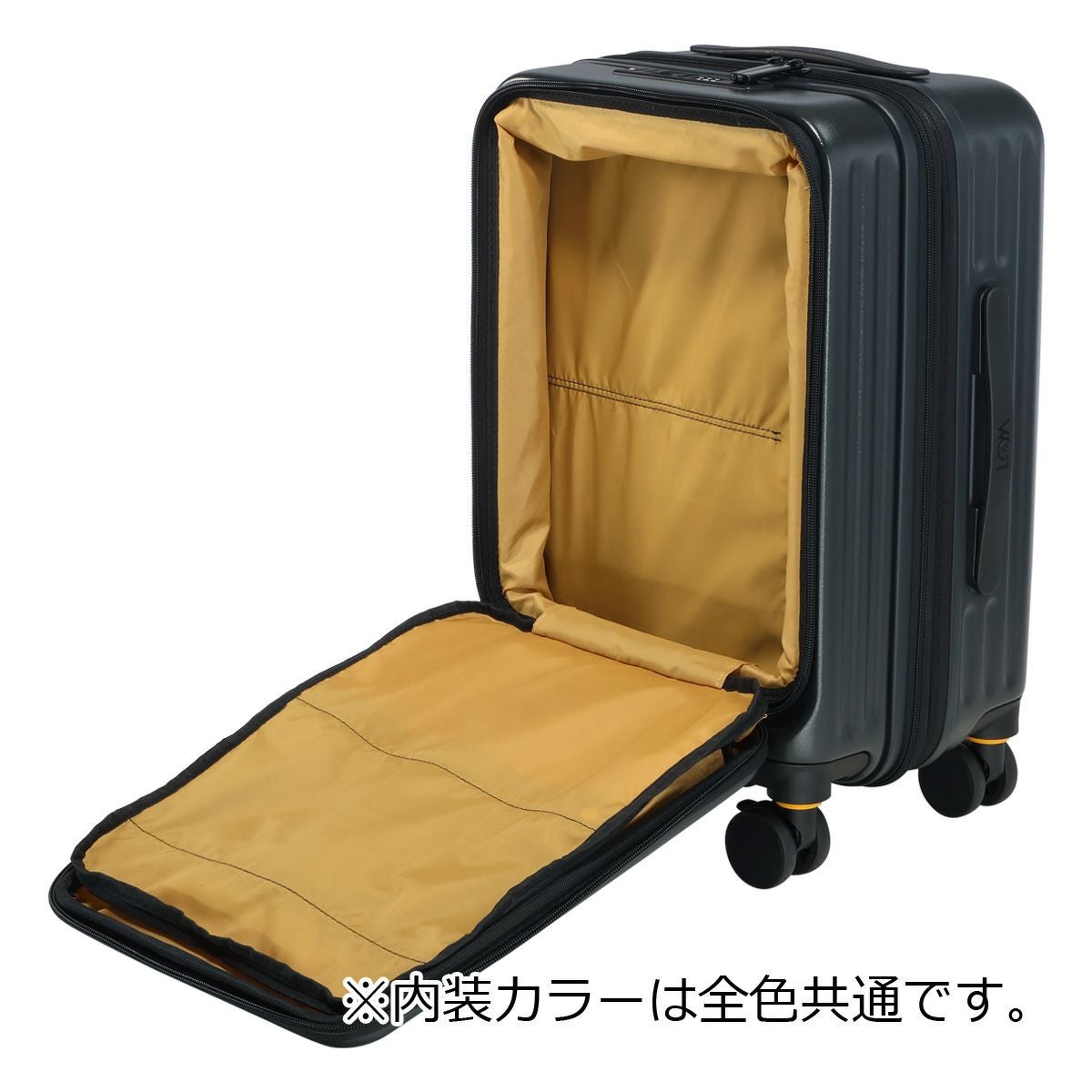 5LAKES＆MT スーツケース 36L 43L 54cm 3.7kg 機内持ち込み フロント