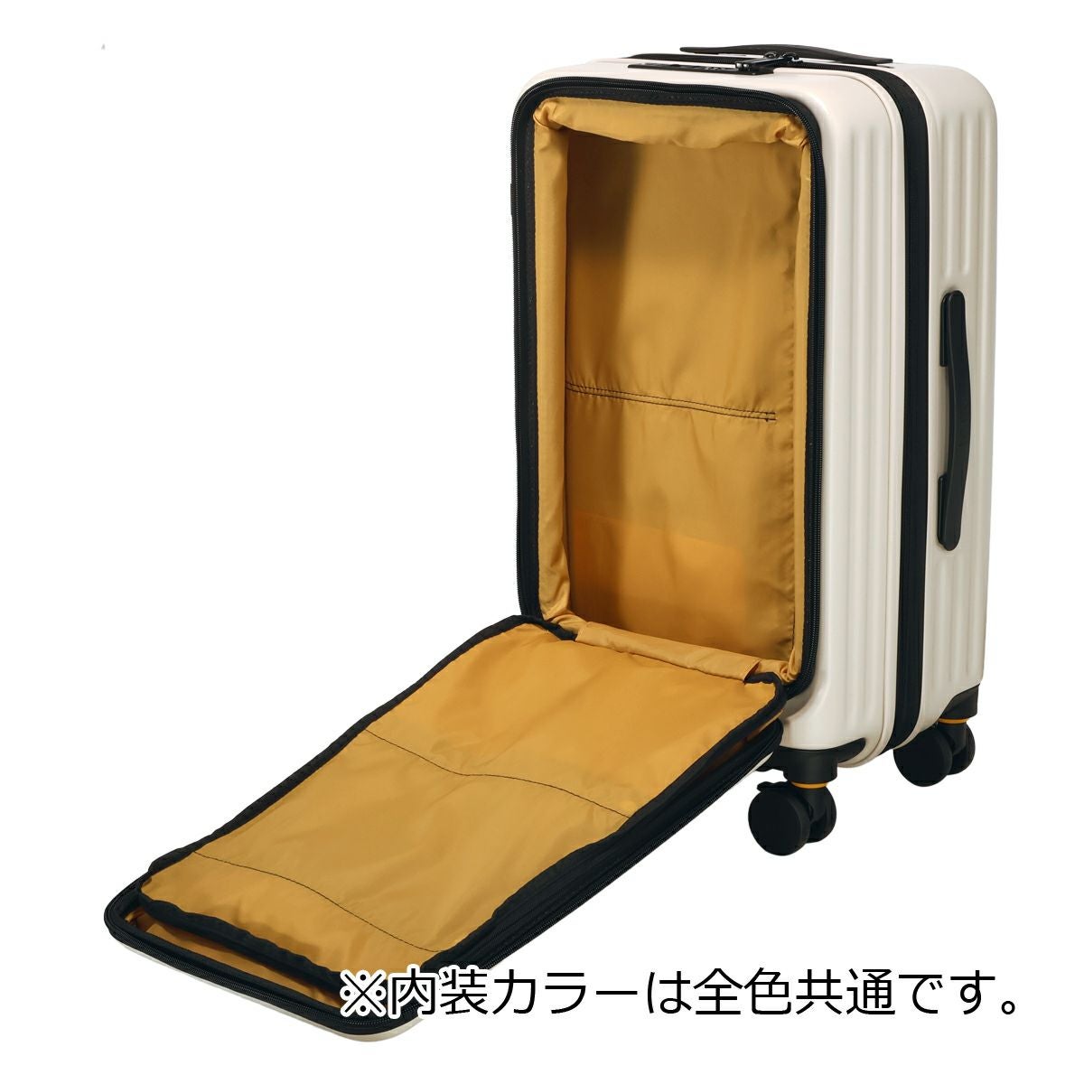 5LAKES＆MT スーツケース 54L 62cm 4.1kg フロントオープン 310-4021 C