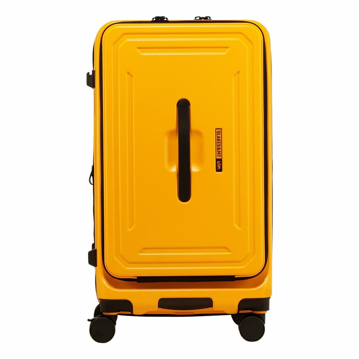 イエロー 36-43L キャリーケース 5LAKES&MT 5LAKES＆MT スーツケース 36L 43L 54cm 3.7kg 機内持ち込み フロント