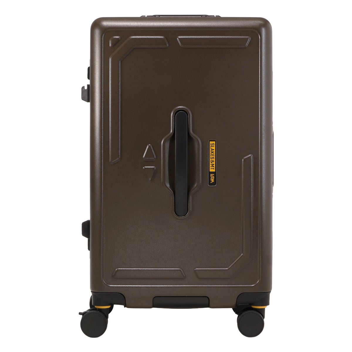 【MAKOTO】ブラウン　UC4 2023年10月購入 5LAKES＆MT スーツケース 67L 24インチ 68cm 4.8kg フレームタイプ 310