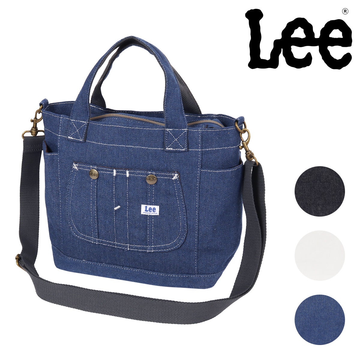値下げ　Lee デニムトート　長期自宅保管品 Lee - LEE デニムトートバッグの通販 by 即購入歓迎⚠️ｺﾒﾝﾄはﾌﾟﾛﾌ必読