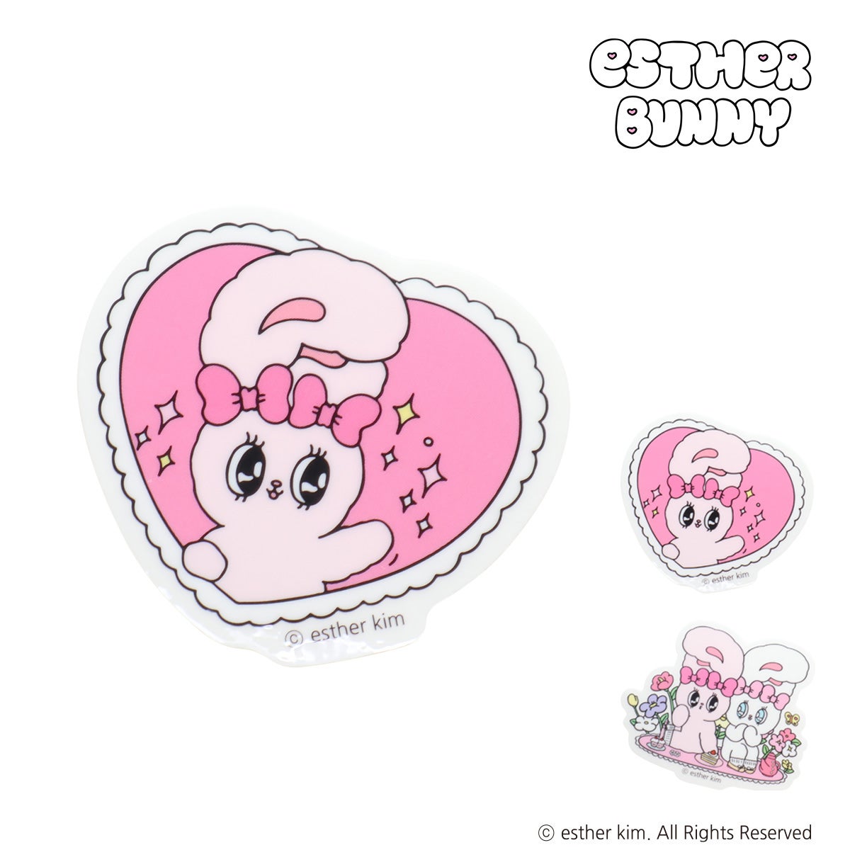 エスターバニー デコペタステッカー Esther Bunny シール ステッカー