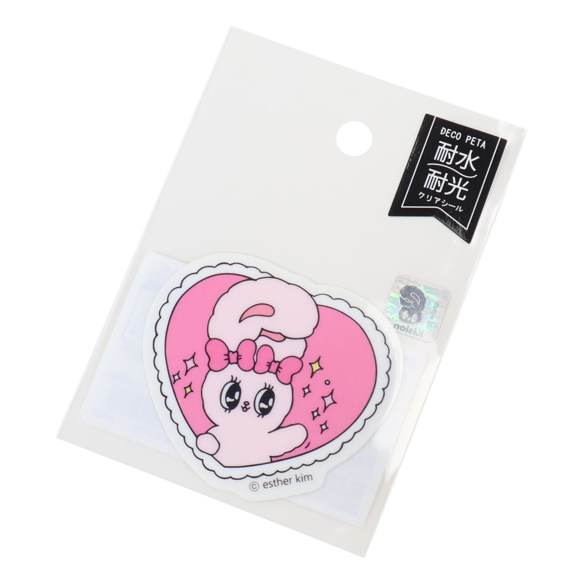 エスターバニー デコペタステッカー Esther Bunny シール ステッカー