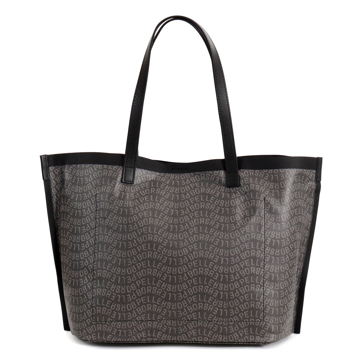 【美品】ペレボルサ PELLE BORSAハンド/トートバック　撥水 軽量 ペレボルサ トートバッグ A4 レディース 9111 グリーズ PELLE BORSA
