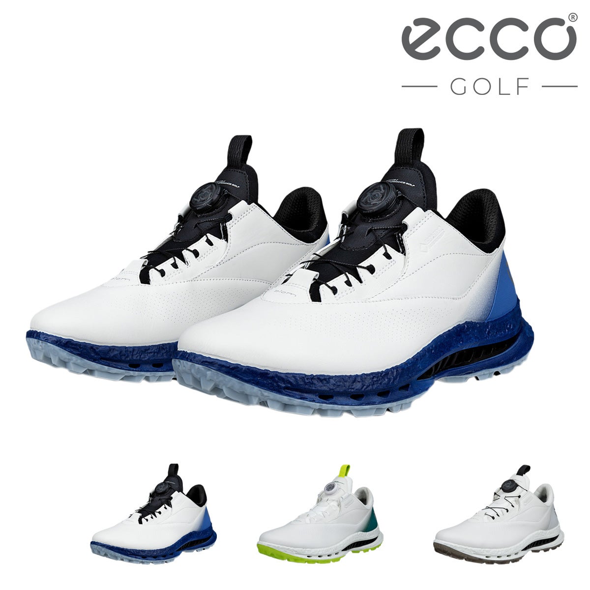 【あしょ様】ecco BIOM C4スパイクレス ゴルフシューズ 靴紐 防水 エコー ゴルフ シューズ バイオム シー フォー ボア スパイクレス
