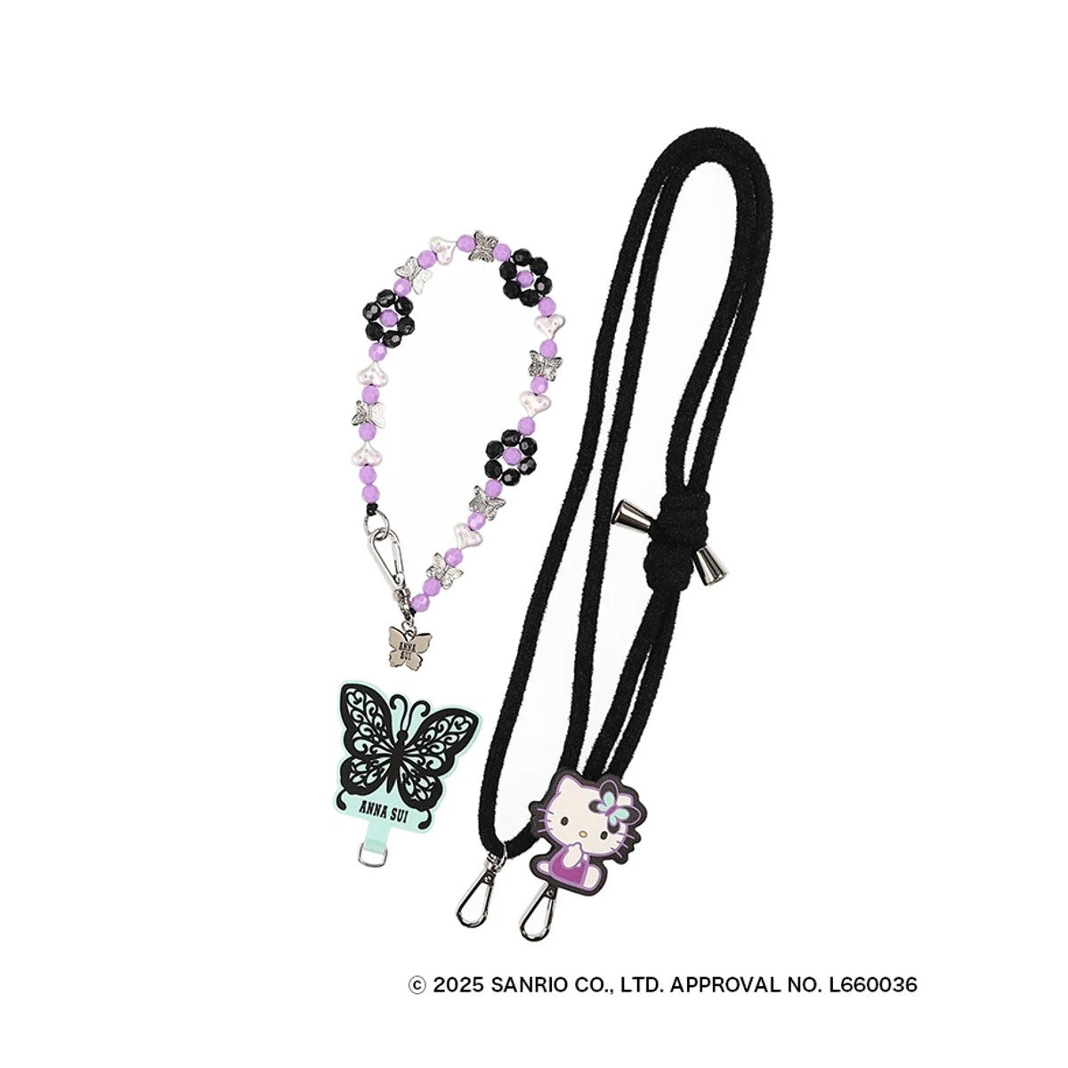 アナスイ ハローキティ スマホストラップ レディース 317963 ANNA SUI