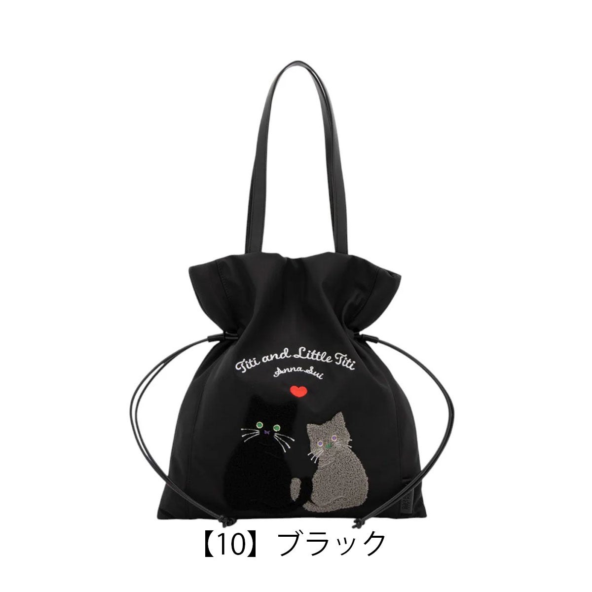 アナスイ 巾着バッグ A4 猫 ねこ デイリーTITI レディース 318011 ANNA