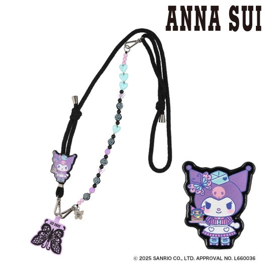アナスイ クロミ スマホストラップ レディース 318144 ANNA SUI × MY 