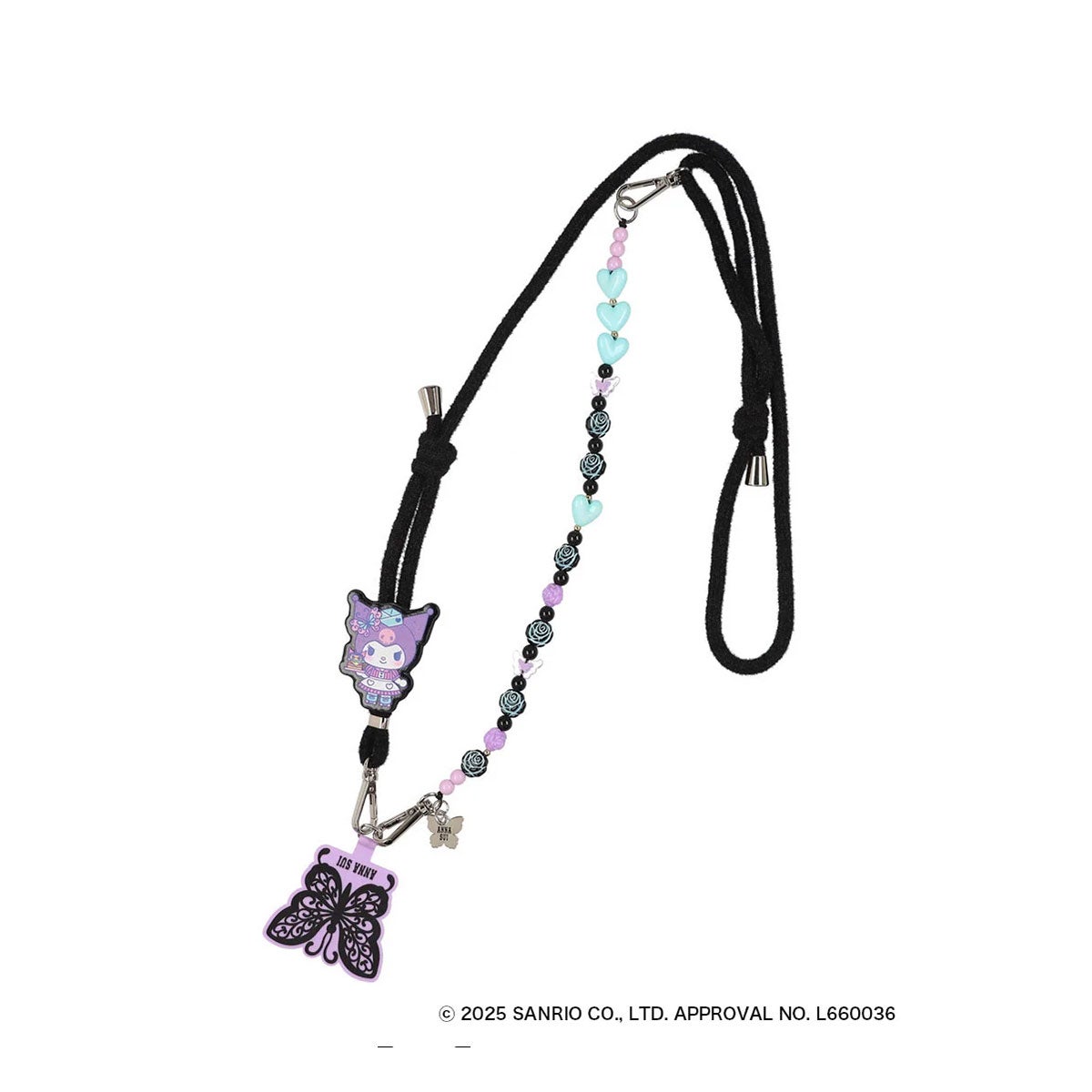 アナスイ クロミ スマホストラップ レディース 318144 ANNA SUI × MY