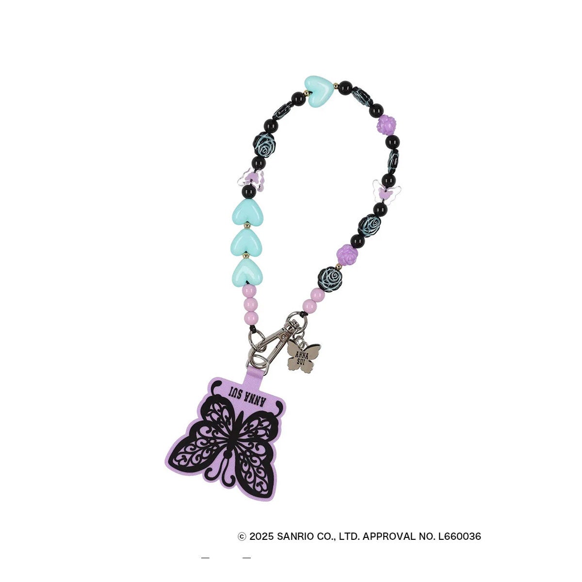 アナスイ クロミ スマホストラップ レディース 318144 ANNA SUI × MY
