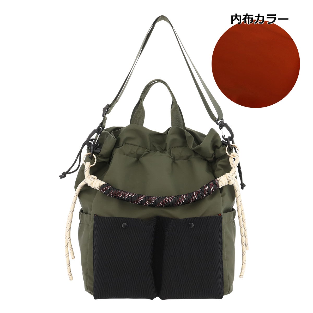 4way Bag／コーデュラカーキ オーラマ リュック 4WAY A4 レディース メンズ 592004 HORAMA COLOMBA
