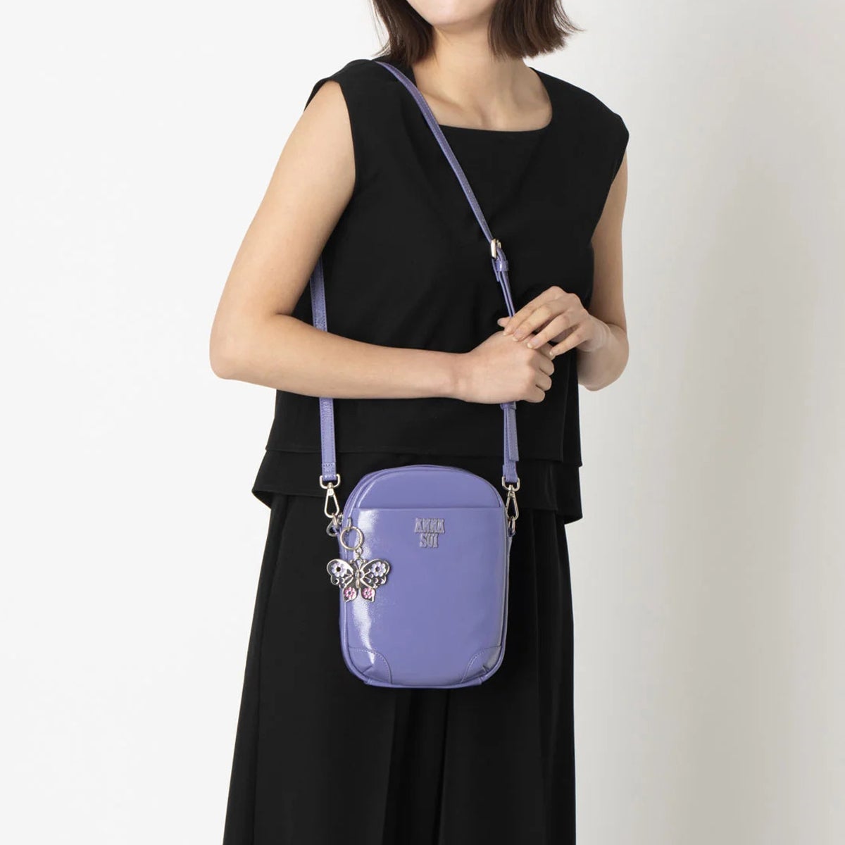 新品　アナスイ　ミニバッグ　チェーン アナスイ ショルダーバッグ ルーチェ レディース 318272 ANNASUI ミニ