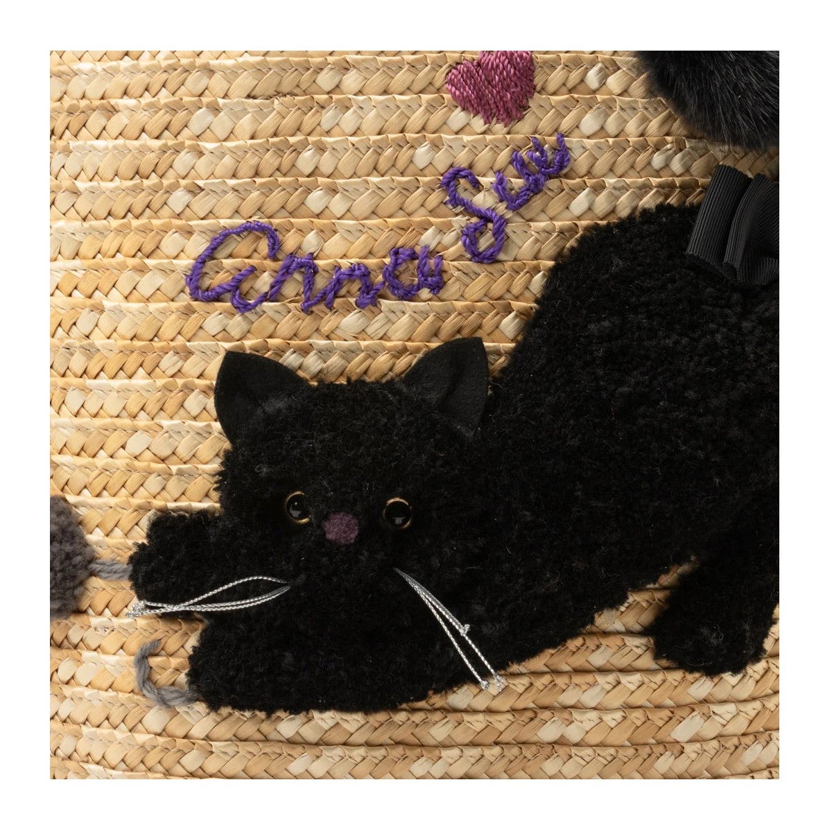 アナスイ かごバッグ 猫 ねこ TITIプランク レディース 318330 ANNA
