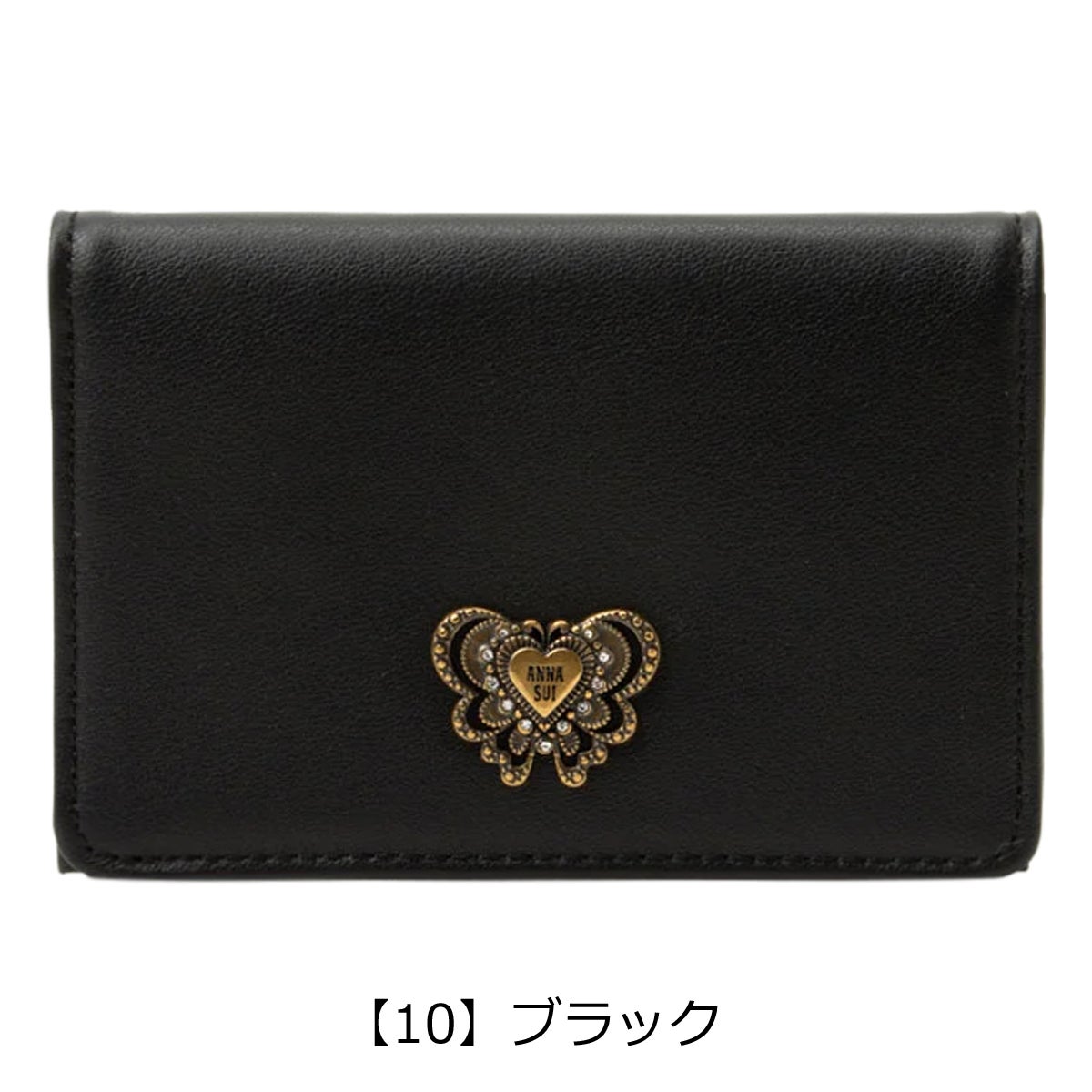 アナスイ 名刺入れ 本革 ウィング レディース 318450 ANNA SUI カード