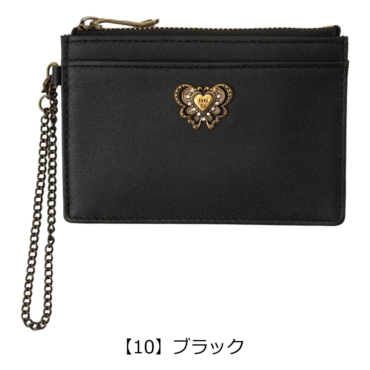 アナスイ パスケース 本革 ウィング レディース 318451 ANNA SUI