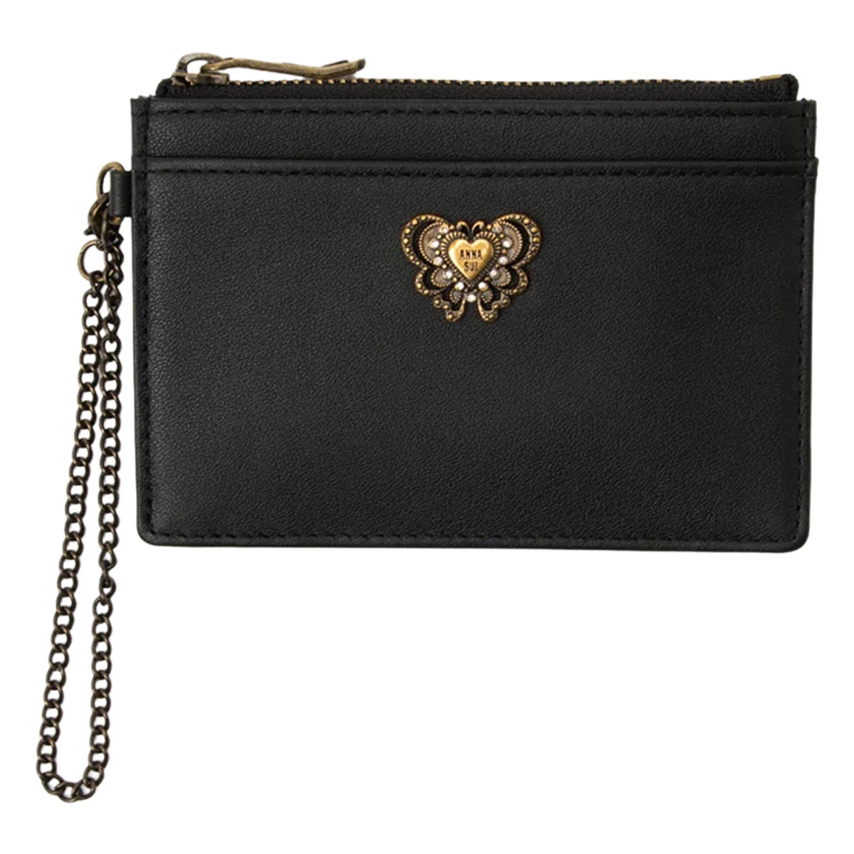 アナスイ パスケース 本革 ウィング レディース 318451 ANNA SUI