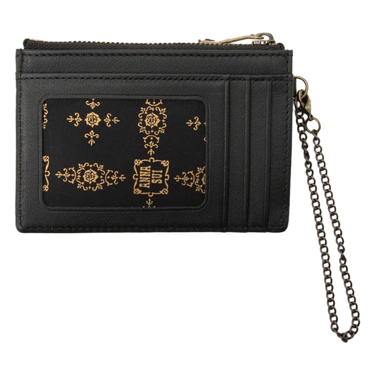 アナスイ パスケース 本革 ウィング レディース 318451 ANNA SUI