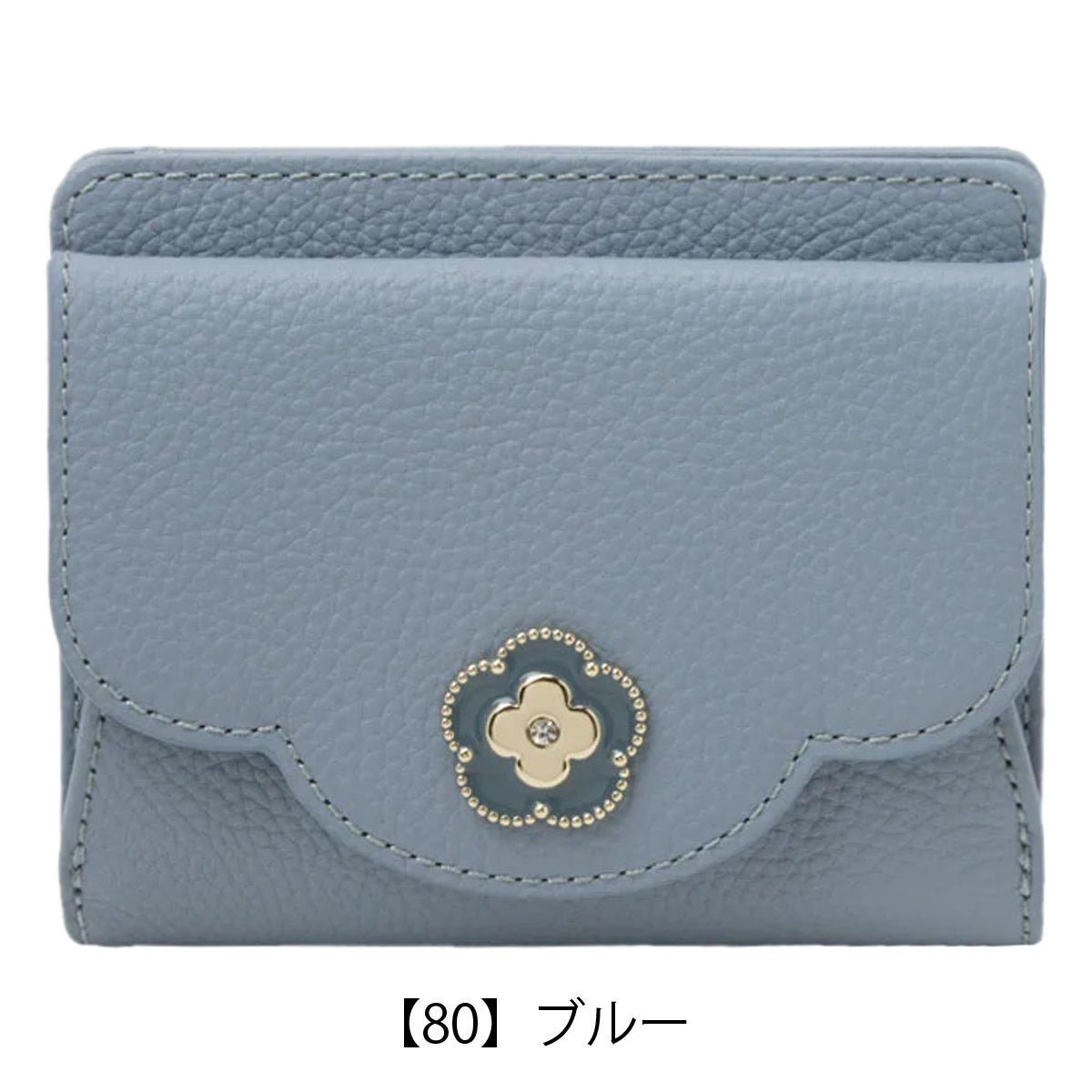 クレイサス 二つ折り財布 本革 ペルル レディース 190713 CLATHAS ミニ