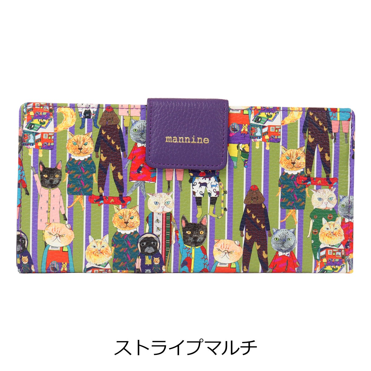 マンナイン 長財布 メンズ レディース MNN33002 mannine Defile 札入れ