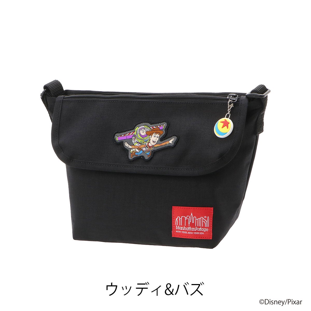 ミスターポテトヘッド刺繍ショルダーバッグ マンハッタンポーテージ トイストーリー ショルダーバッグ XXS メンズ