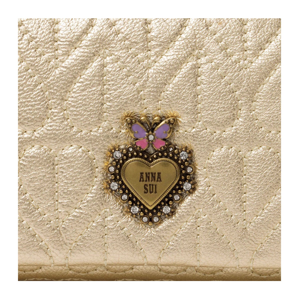 アナスイ 長財布 かぶせ 本革 レディース ドリーミー 318341 ANNASUI