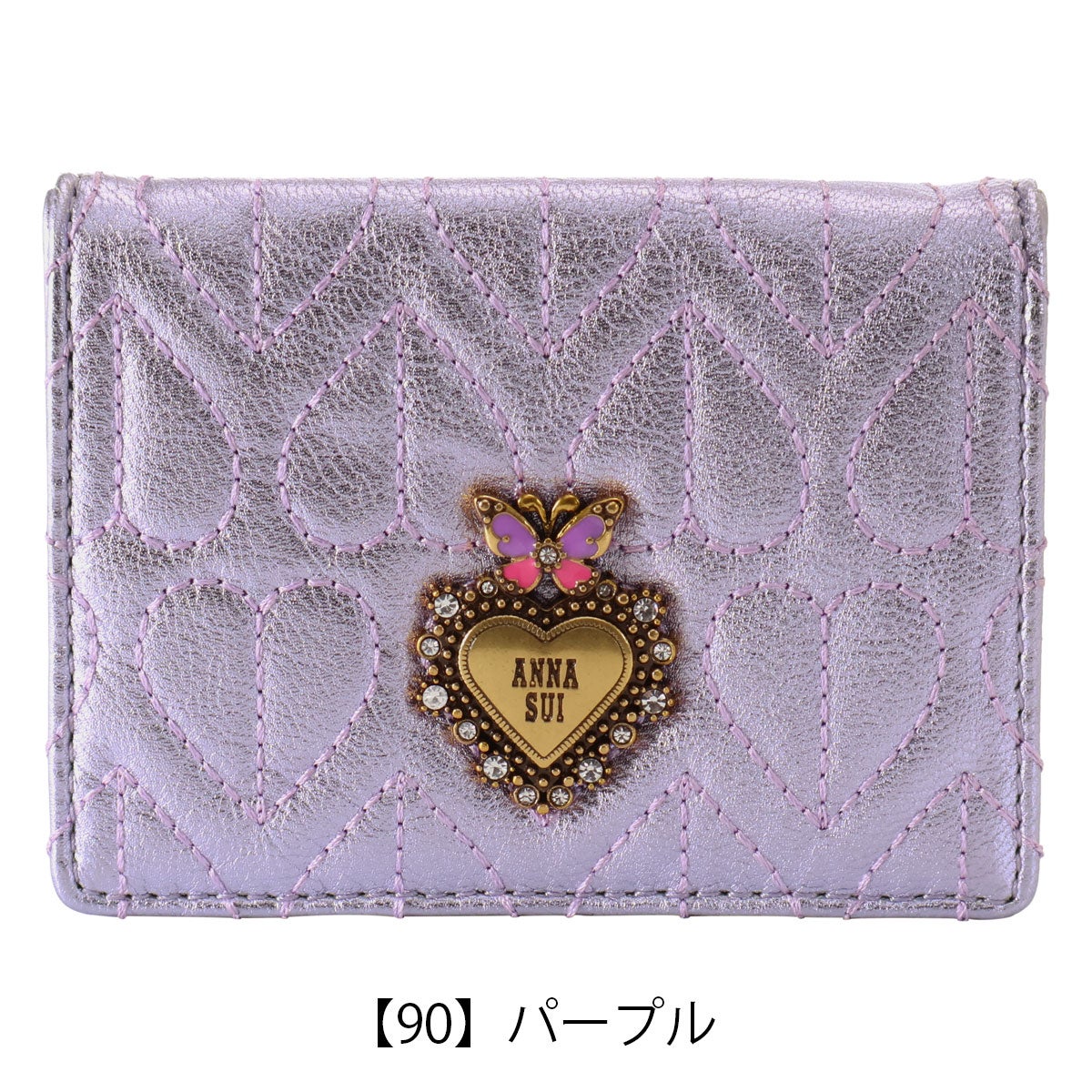 アナスイ 小銭入れ カードケース BOX型 本革 レディース ドリーミー