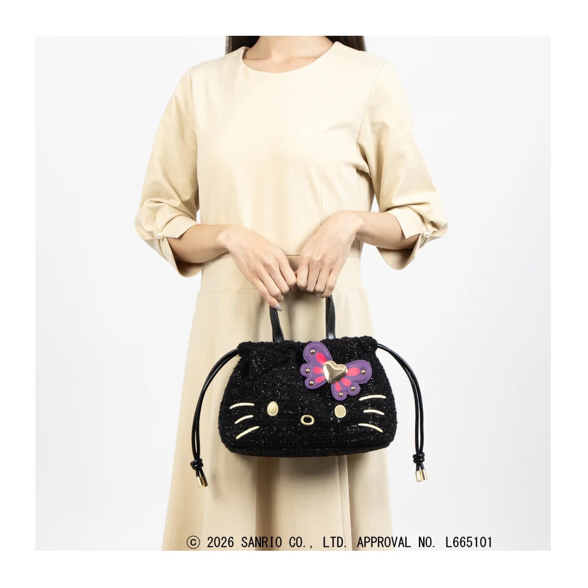 アナスイ ハローキティ 巾着バッグ レディース 318422 ANNASUI HELLO