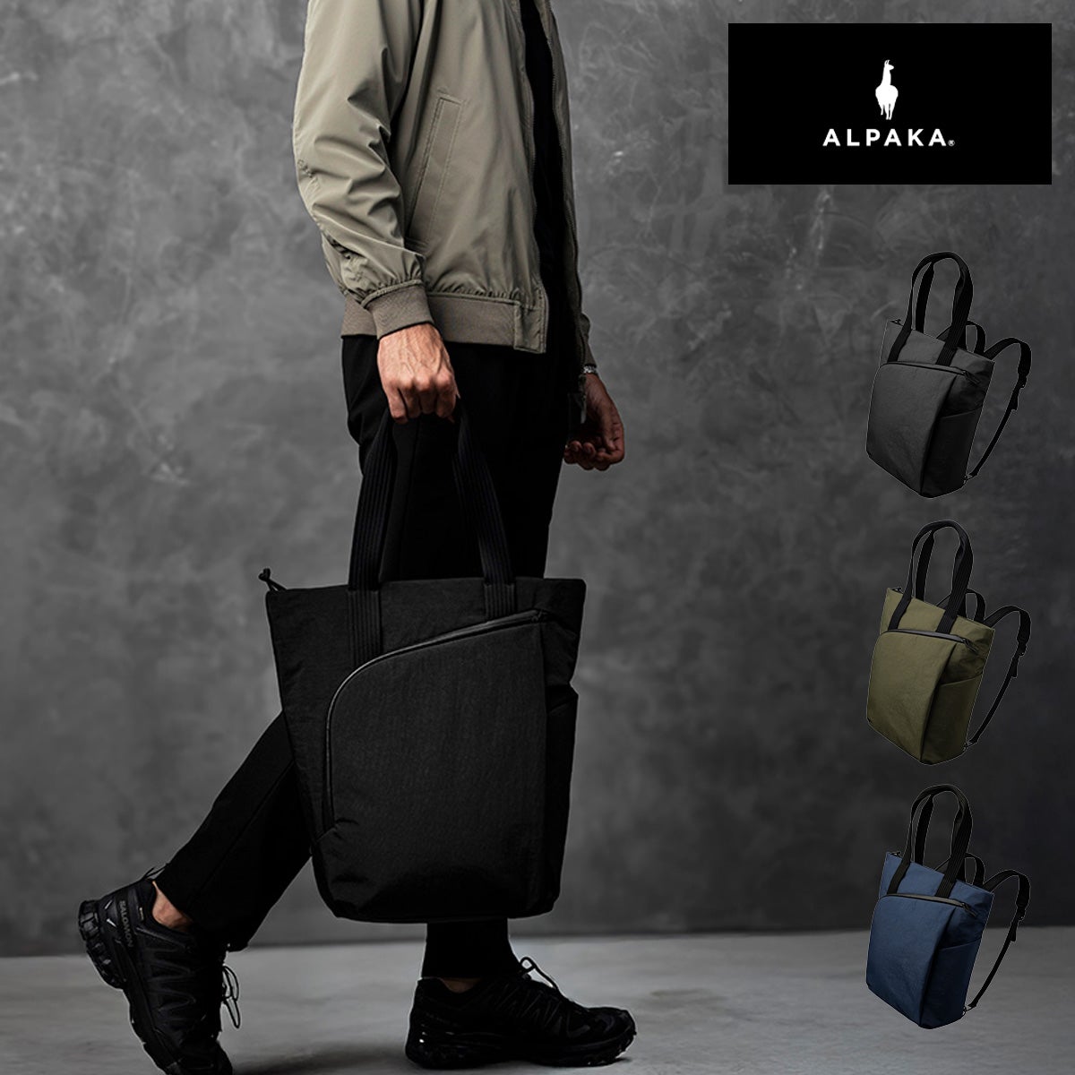 アルパカ ALPAKA トートバック メンズ レディース FLOW TOTEPACK アルパカ ALPAKA トートバック メンズ レディース FLOW TOTEPACK