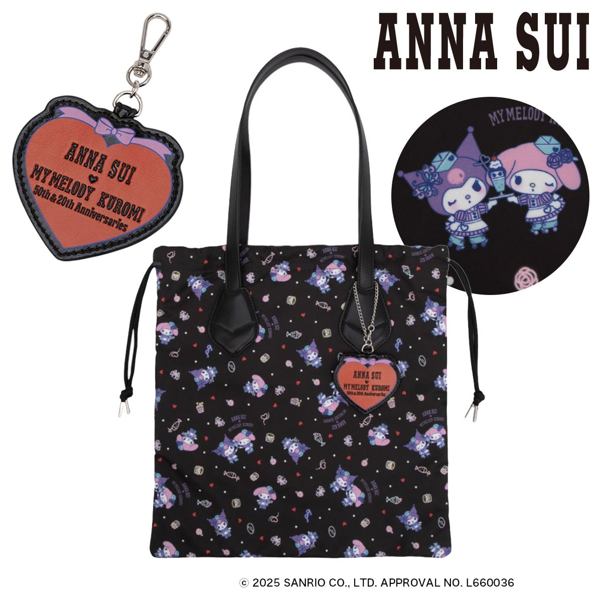 アナスイ マイメロディ スマホストラップ レディース 318143 ANNA SUI